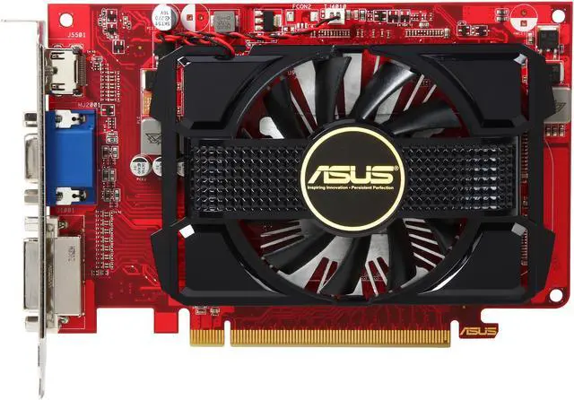 Alt view image 3 of 5 - ASUS Radeon HD 6670 2GB DDR3 PCI Express 2.1 x16 Graphics Card HD6670-2GD3