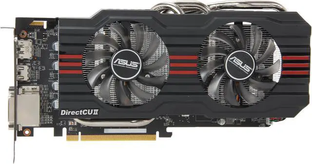 Alt view image 3 of 7 - ASUS Radeon HD 7870 GHz Edition 2GB GDDR5 PCI Express 3.0 x16 CrossFireX Support Graphics Card HD7870-DC2TG-2GD5-V2