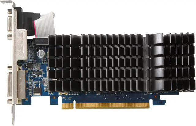 Alt view image 3 of 5 - ASUS GeForce 8400 GS 512MB DDR3 PCI Express 2.0 x16 Low Profile Ready Graphics Card 8400GS-SL-512MD3
