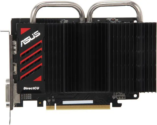 Alt view image 3 of 5 - ASUS Radeon HD 7750 1GB GDDR5 PCI Express 3.0 x16 Graphics Card HD7750-DCSL-1GD5