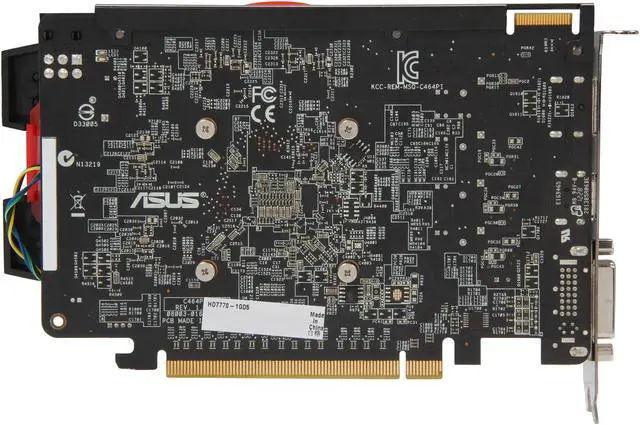 Alt view image 4 of 6 - ASUS Radeon HD 7770 1GB GDDR5 PCI Express 3.0 x16 CrossFireX Support Graphics Card HD7770-1GD5
