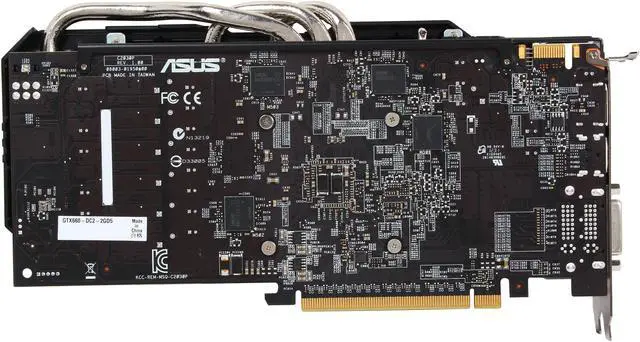 Alt view image 4 of 6 - ASUS GTX660-DC2-2GD5 G-SYNC Support GeForce GTX 660 2GB 192-Bit GDDR5 PCI Express 3.0 x16 HDCP Ready SLI Support Video Card