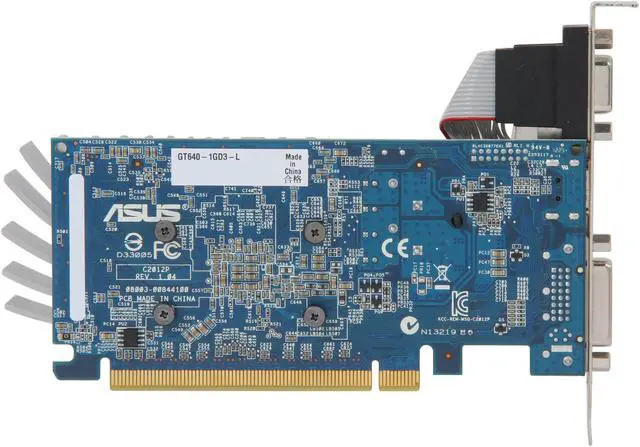Alt view image 4 of 5 - ASUS GeForce GT 640 1GB DDR3 PCI Express 3.0 x16 Graphics Card GT640-1GD3-L