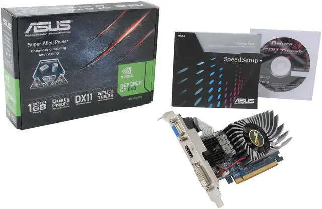 Alt view image 5 of 5 - ASUS GeForce GT 640 1GB DDR3 PCI Express 3.0 x16 Graphics Card GT640-1GD3-L