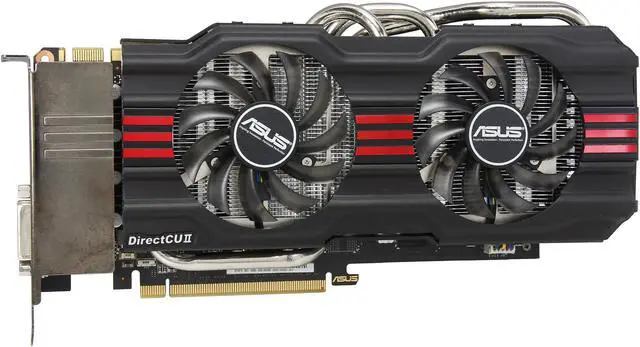 Alt view image 3 of 6 - ASUS GeForce GTX 670 2GB GDDR5 PCI Express 3.0 x16 SLI Support Graphics Card GTX670-DC2-2GD5