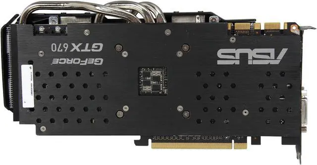 Alt view image 4 of 6 - ASUS GeForce GTX 670 2GB GDDR5 PCI Express 3.0 x16 SLI Support Graphics Card GTX670-DC2-2GD5