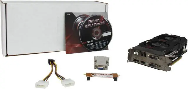 Alt view image 6 of 6 - ASUS GeForce GTX 670 2GB GDDR5 PCI Express 3.0 x16 SLI Support Graphics Card GTX670-DC2-2GD5