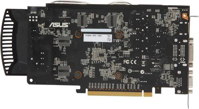 Alt view image 4 of 6 - ASUS GeForce GTX 650 1GB GDDR5 PCI Express 3.0 Graphics Card GTX650-DCO-1GD5