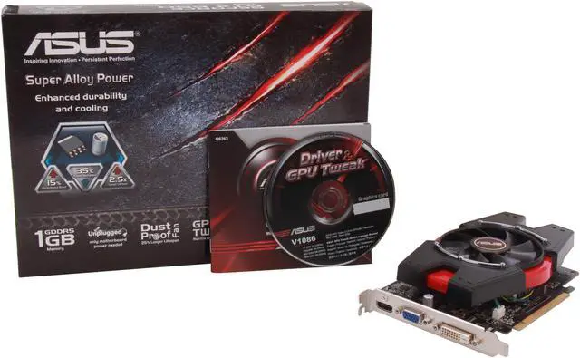 Alt view image 5 of 5 - ASUS GeForce GTX 650 1GB GDDR5 PCI Express 3.0 x16 Graphics Card GTX650-E-1GD5