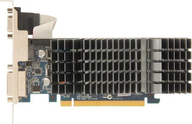 Alt view image 3 of 5 - ASUS GeForce 8400 GS 512MB DDR3 PCI Express 2.0 x16 Low Profile Graphics Card 8400GS-SL-512MD3-L