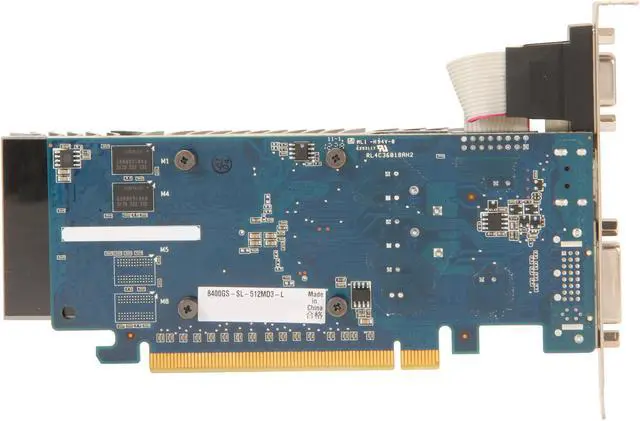 Alt view image 4 of 5 - ASUS GeForce 8400 GS 512MB DDR3 PCI Express 2.0 x16 Low Profile Graphics Card 8400GS-SL-512MD3-L