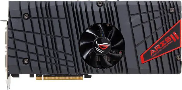 Alt view image 4 of 15 - ASUS Radeon HD 7970 GHz Edition x 2 6GB GDDR5 PCI Express 3.0 x16 CrossFireX Support Graphics Card ROG ARES II (ARES2-6GD5)