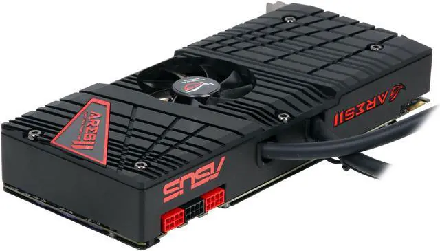 Alt view image 6 of 15 - ASUS Radeon HD 7970 GHz Edition x 2 6GB GDDR5 PCI Express 3.0 x16 CrossFireX Support Graphics Card ROG ARES II (ARES2-6GD5)