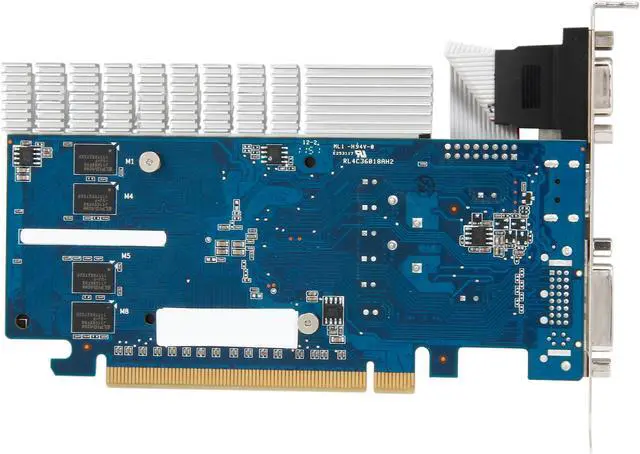 Alt view image 4 of 5 - ASUS 8400GS-1GD3-SL GeForce 8400 GS 1GB 64-Bit DDR3 PCI Express 2.0 x16 HDCP Ready Video Card Manufactured Recertified