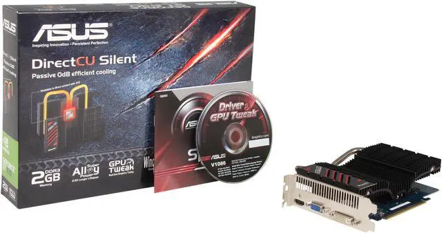Alt view image 5 of 5 - ASUS GeForce GT 630 2GB DDR3 PCI Express 2.0 Graphics Card GT630-DCSL-2GD3