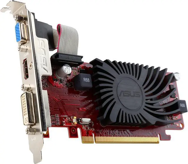 Main image of ASUS Radeon HD 5450 1GB DDR3 PCI Express 2.1 x16 Graphics Card EAH5450 SILENT/DI/1GD3