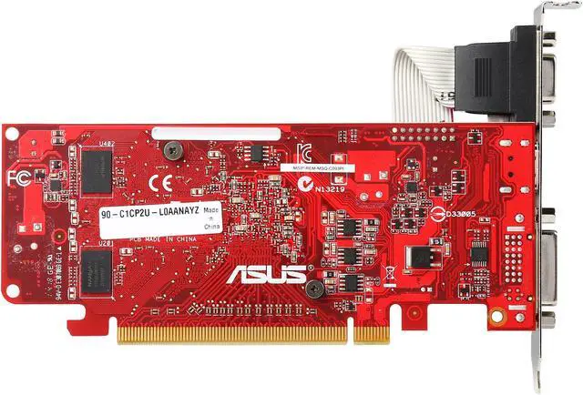 Alt view image 4 of 5 - ASUS Radeon HD 5450 1GB DDR3 PCI Express 2.1 x16 Graphics Card EAH5450 SILENT/DI/1GD3