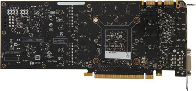 Alt view image 4 of 6 - ASUS GeForce GTX 780 3GB GDDR5 PCI Express 3.0 SLI Support Graphics Card GTX780-3GD5