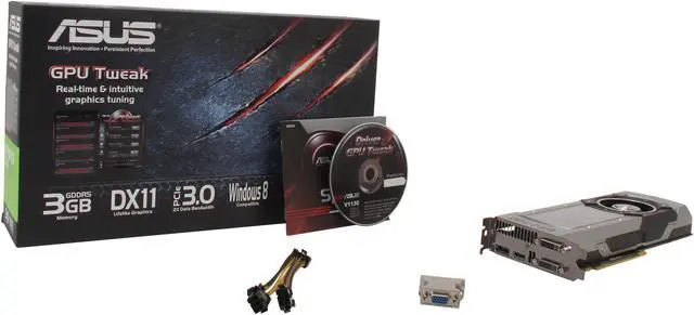 Alt view image 6 of 6 - ASUS GeForce GTX 780 3GB GDDR5 PCI Express 3.0 SLI Support Graphics Card GTX780-3GD5