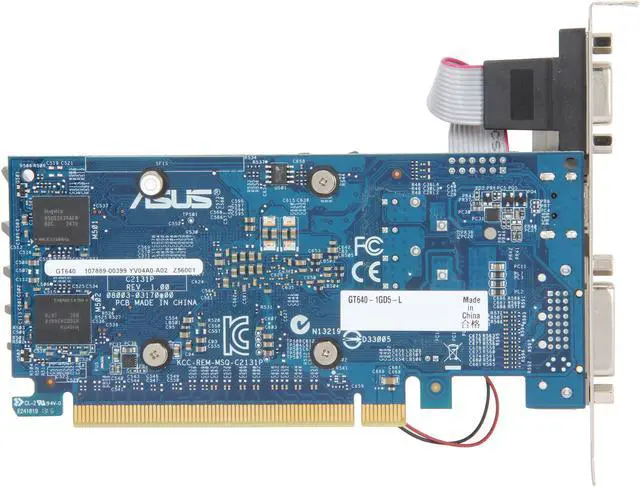 Alt view image 4 of 5 - ASUS GeForce GT 640 1GB GDDR5 PCI Express 2.0 Low Profile Ready Graphics Card GT640-1GD5-L