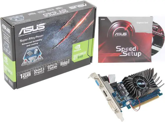 Alt view image 5 of 5 - ASUS GeForce GT 640 1GB GDDR5 PCI Express 2.0 Low Profile Ready Graphics Card GT640-1GD5-L