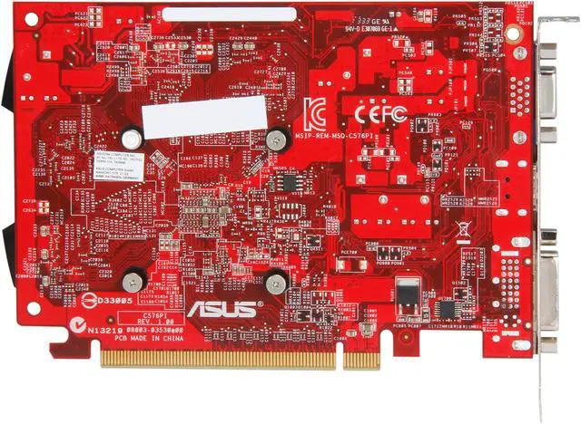 Alt view image 4 of 5 - ASUS Radeon R7 250 1GB GDDR5 PCI Express 3.0 Graphics Card R7250-1GD5