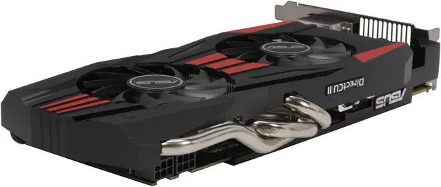 Alt view image 5 of 6 - ASUS DirectCU II Radeon R9 270X 2GB GDDR5 PCI Express 3.0 CrossFireX Support Graphics Card R9270X-DC2T-2GD5