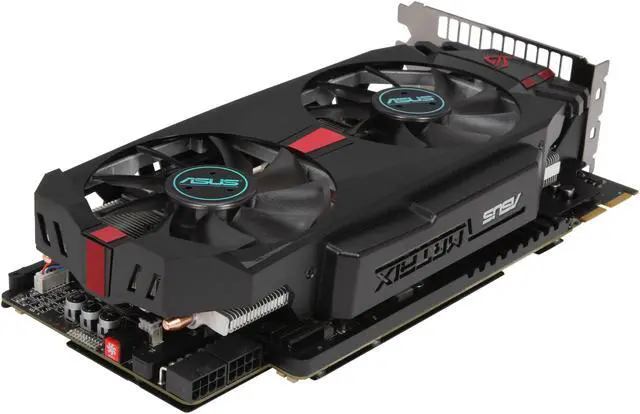 Alt view image 5 of 6 - ASUS Radeon R9 280X 3GB GDDR5 PCI Express 3.0 x16 CrossFireX Support Graphics Card MATRIX-R9280X-P-3GD5