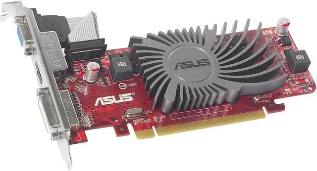 Main image of ASUS Radeon HD 5450 512MB DDR3 PCI Express 2.1 Plug-in Card Graphics Card EAH5450 SL/512MD3/MG