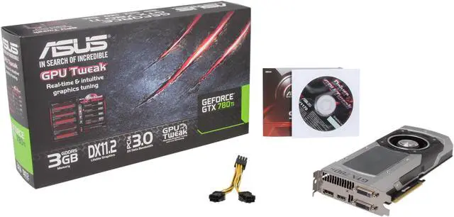 Alt view image 6 of 6 - ASUS GTX780TI-3GD5 G-SYNC Support GeForce GTX 780 Ti 3GB 384-Bit GDDR5 PCI Express 3.0 HDCP Ready SLI Support Video Card