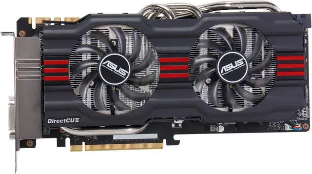 Alt view image 3 of 6 - ASUS DirectCU II GTX770-DC2OC-4GD5 G-SYNC Support GeForce GTX 770 4GB 256-Bit GDDR5 PCI Express 3.0 HDCP Ready SLI Support Video Card