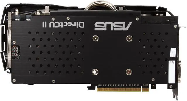 Alt view image 4 of 6 - ASUS Radeon R9 290 4GB GDDR5 PCI Express 3.0 CrossFireX Support Graphics Card R9290-DC2OC-4GD5