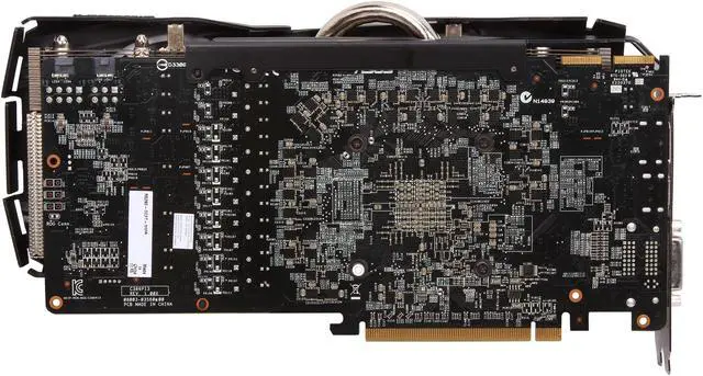 Alt view image 4 of 6 - ASUS DirectCU II Radeon R9 280 3GB GDDR5 PCI Express 3.0 CrossFireX Support Graphics Card R9280-DC2T-3GD5