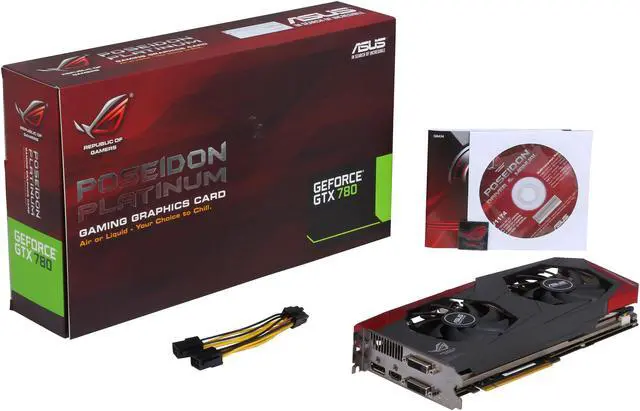 Alt view image 6 of 6 - ASUS ROG POSEIDON-GTX780-P-3GD5 G-SYNC Support GeForce GTX 780 3GB 384-Bit GDDR5 PCI Express 3.0 HDCP Ready Video Card