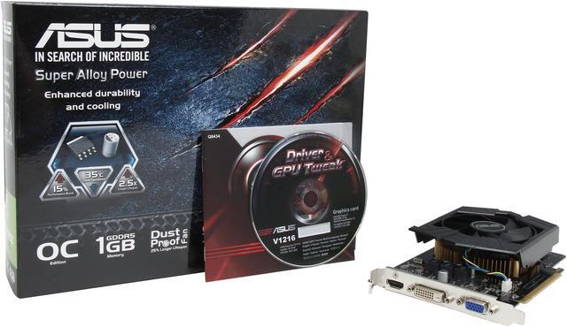 Alt view image 6 of 5 - ASUS GeForce GT 740 1GB GDDR5 PCI Express 3.0 Graphics Card GT740-OC-1GD5
