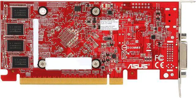 Alt view image 4 of 5 - ASUS Radeon R7 240 2GB DDR3 PCI Express 3.0 Low Profile Graphics Card R7240-2GD3-L