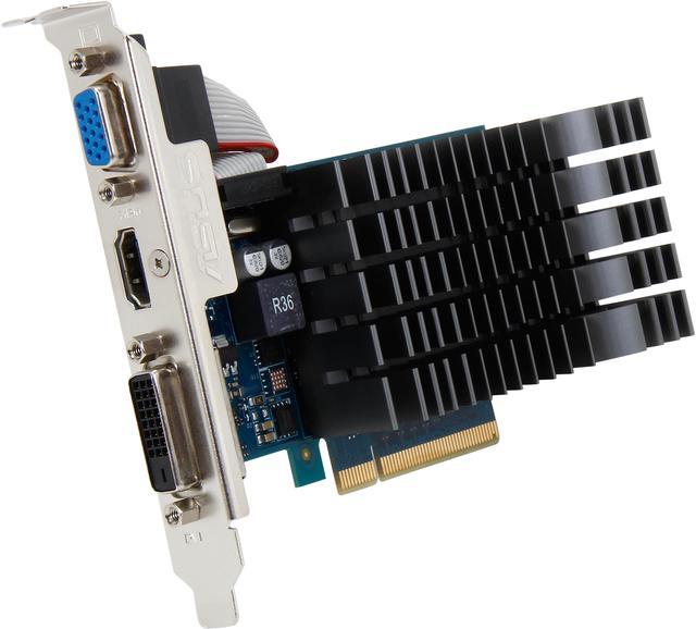 GT720-1GD3-CSM  Asus NVIDIA GeForce GT 720 1GB GDDR3 VGA/DVI/HDMI Low  Profile PCI-Express Video Card