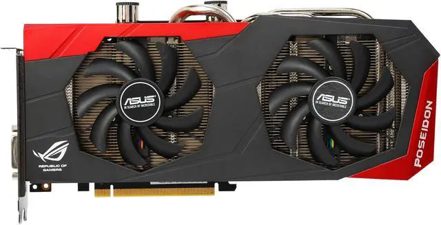 Alt view image 3 of 6 - ASUS ROG GeForce GTX 980 4GB GDDR5 PCI Express 3.0 SLI Support Graphics Card POSEIDON-GTX980-P-4GD5