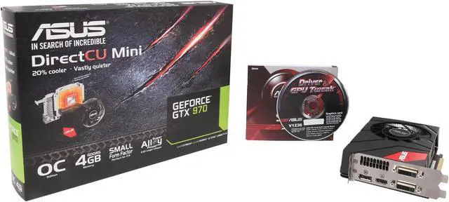 Alt view image 6 of 6 - ASUS GeForce GTX 970 4GB GDDR5 PCI Express 3.0 SLI Support Graphics Card GTX970-DCMOC-4GD5