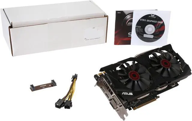 Alt view image 5 of 5 - ASUS GeForce GTX 970 4GB GDDR5 PCI Express 3.0 SLI Support Graphics Card STRIX-GTX970-DC2OC-4GD5