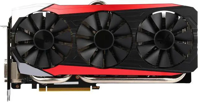 Alt view image 3 of 6 - ASUS Radeon R9 Fury 4GB HBM PCI Express 3.0 Graphics Card STRIX-R9FURY-DC3-4G-GAMING