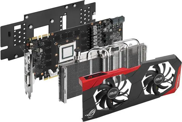 Alt view image 4 of 5 - ASUS ROG GeForce GTX 980 Ti 6GB GDDR5 PCI Express 3.0 SLI Support Graphics Card POSEIDON-GTX980TI-P-6GD5