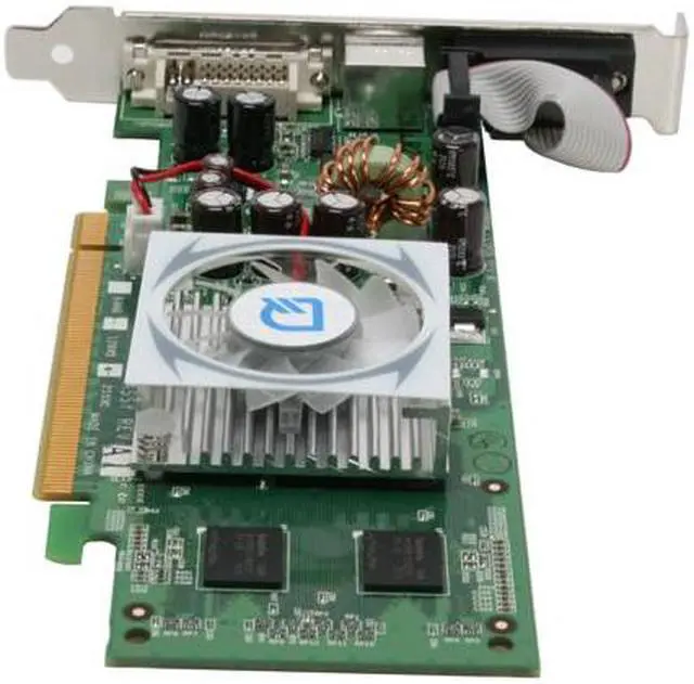 Alt view image 3 of 3 - Leadtek GeForce 8400 GS 512MB (256MB onboard) GDDR2 PCI Express x16 Graphics Card PX8400GS TDH 256MB