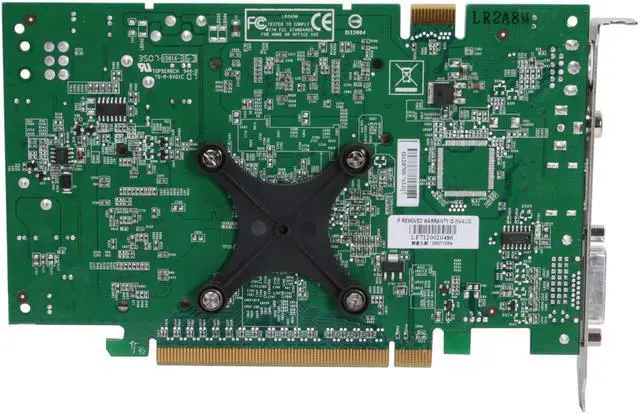 Alt view image 4 of 6 - Leadtek GeForce 8600 GT 256MB GDDR3 PCI Express x16 SLI Support Graphics Card PX8600 GT TDH HDMI
