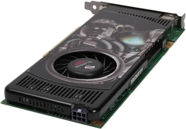 Alt view image 5 of 9 - Leadtek GeForce 8800 GT 256MB GDDR3 PCI Express 2.0 x16 SLI Support Graphics Card PX8800GT 256MB