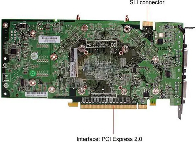 Alt view image 3 of 8 - Leadtek GeForce 8800 GT 512MB GDDR3 PCI Express 2.0 x16 SLI Support Graphics Card PX8800GT ZL