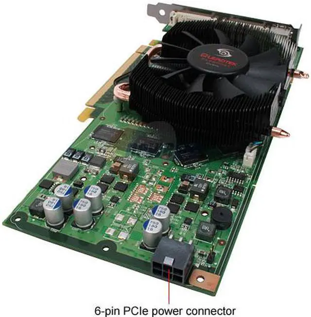 Alt view image 4 of 8 - Leadtek GeForce 8800 GT 512MB GDDR3 PCI Express 2.0 x16 SLI Support Graphics Card PX8800GT ZL