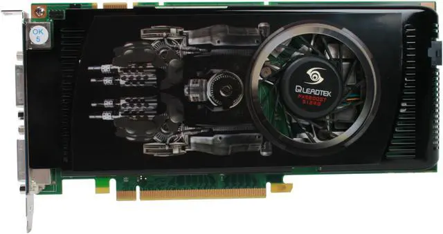 Alt view image 3 of 8 - Leadtek GeForce 9600 GT 512MB GDDR3 PCI Express 2.0 x16 SLI Support Graphics Card PX9600GT