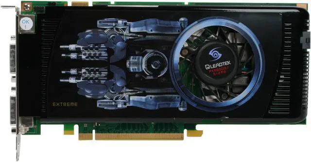 Alt view image 3 of 8 - Leadtek GeForce 9600 GT 512MB GDDR3 PCI Express 2.0 x16 SLI Support Graphics Card PX9600GT Extreme