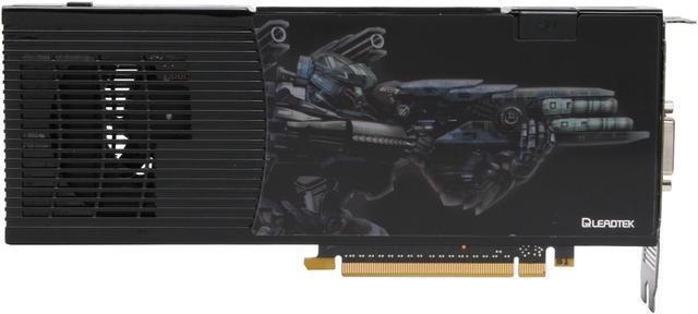 Alt view image 4 of 8 - Leadtek GeForce 9800 GX2 1GB GDDR3 PCI Express 2.0 x16 SLI Support Graphics Card PX9800GX2
